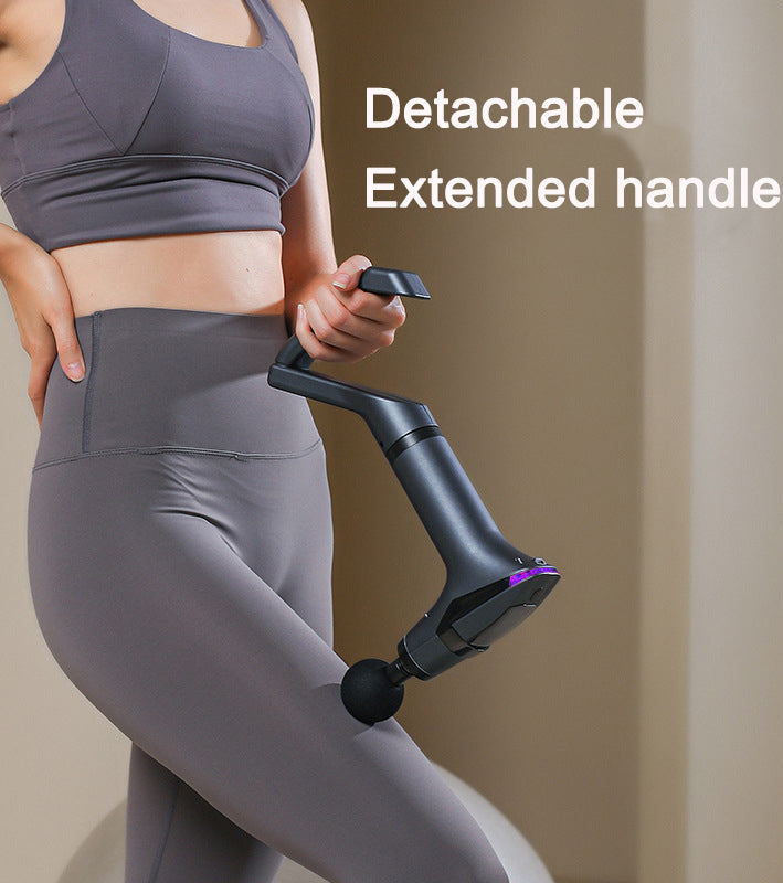 EaseOra Extended Reach Percussion Massager — interchangeable massage heads