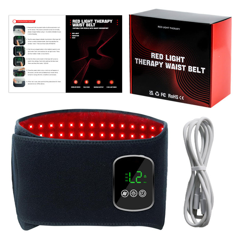 Easeora™ Wireless Red Light & Thermal Vibration Belt