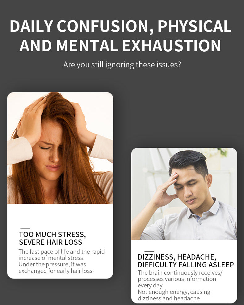 EaseOra Red Light Scalp & Hair Growth Massager — full product view