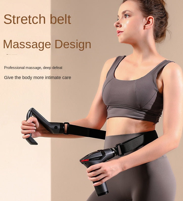 EaseOra Extended Reach Percussion Massager — carry case and accessories